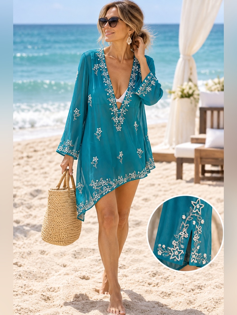 Beach cover-up